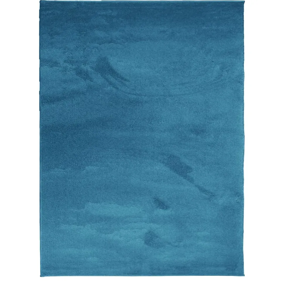vidaXL Vloerkleed OVIEDO laagpolig 240x340 cm turquoise, foto 3
