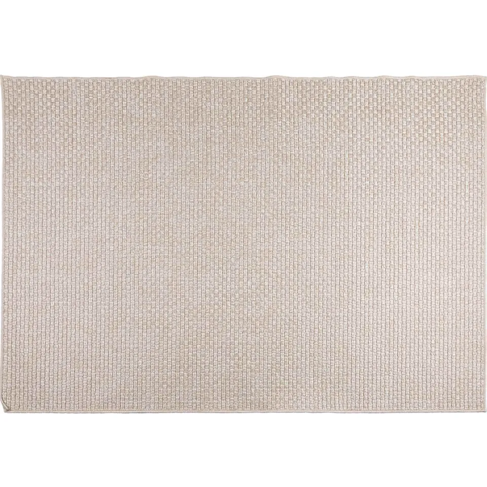 vidaXL Vloerkleden Rechthoekig FARO Crème 170 x 120 cm Polyester