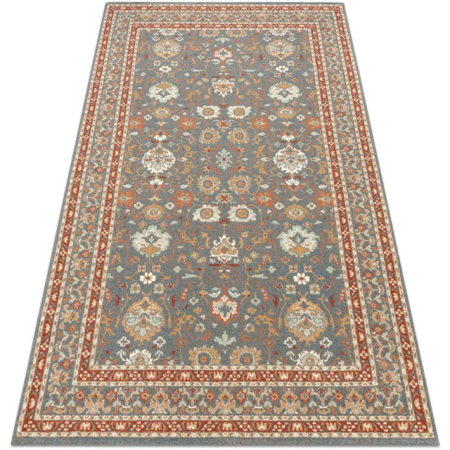 RUGSX Kleden Rugsx Wollen tapijt SOHO 477.26.LA500 OSTA Ornament, lij Blauw