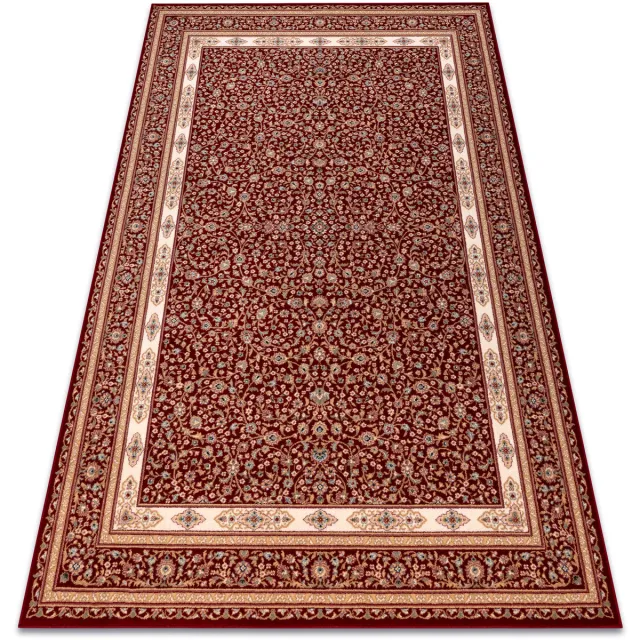 RUGSX Kleden Rugsx Wollen tapijt NAIN Ornament, frame, 7965/51066 bor 240x340 cm Bordeau