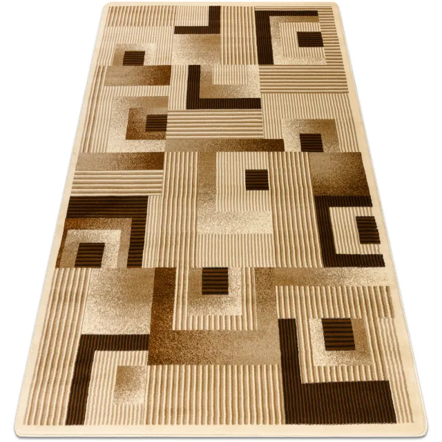 RUGSX Kleden Rugsx Tapijt ROYAL G2069 Geometrisch, lijnen - room 300x400 cm Beige
