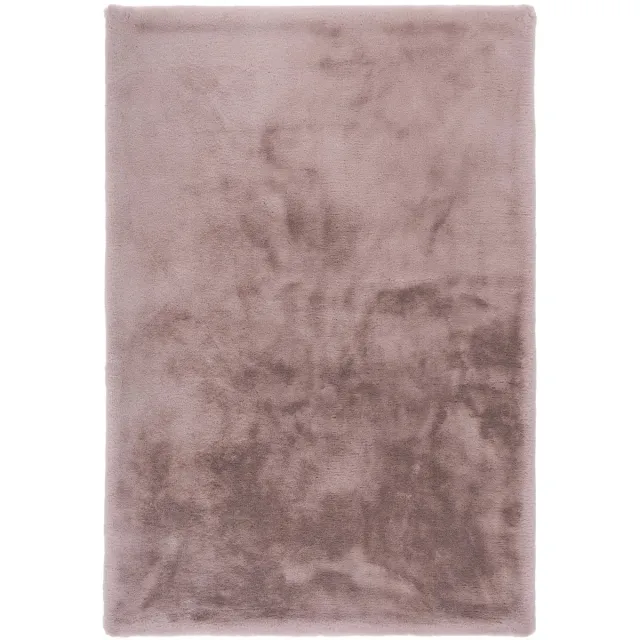Dutch XXL Fluffy Vloerkleed | Tapijt | Heaven | Uni | Poederroze | 160x230 cm
