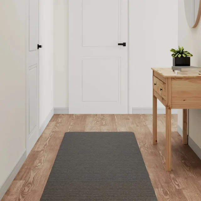 vidaXL Tapijtloper 60x180 cm grijs