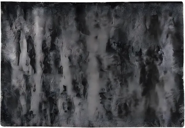 Vente-unique Ultrazacht hoogpolig shaggy vloerkleed - 200 x 290 cm - Antraciet - DOLCE Antracietgrijs