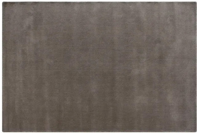 Vente-unique Vloerkleed in 100% wol, handgeweven - 160 x 230 cm - Taupe - 1800 g/m² - SELINA