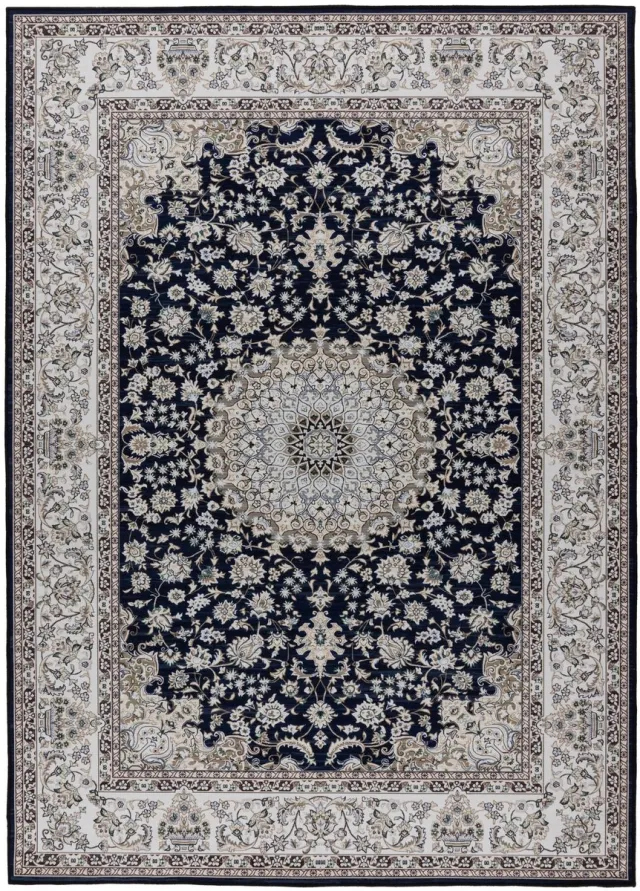 Muratap Dunya Klassiek Vloerkleed Blauw- 160x230 CM