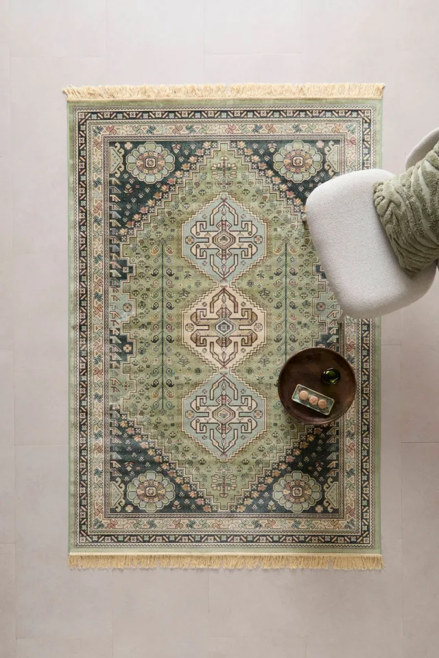 NOUS Living vloerkleed Granby groen, foto 2