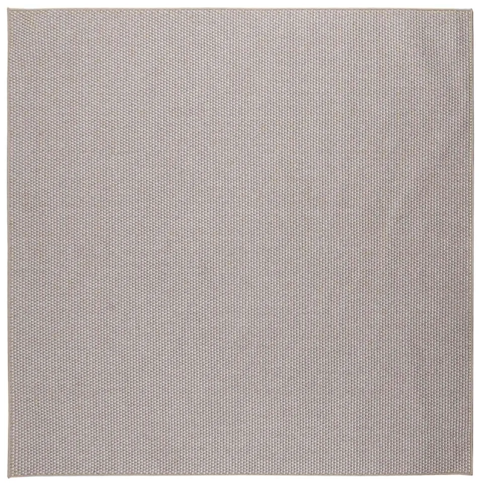 vidaXL Binnen kleed LUGO Crème-taupe 240 x 240 cm Polyester