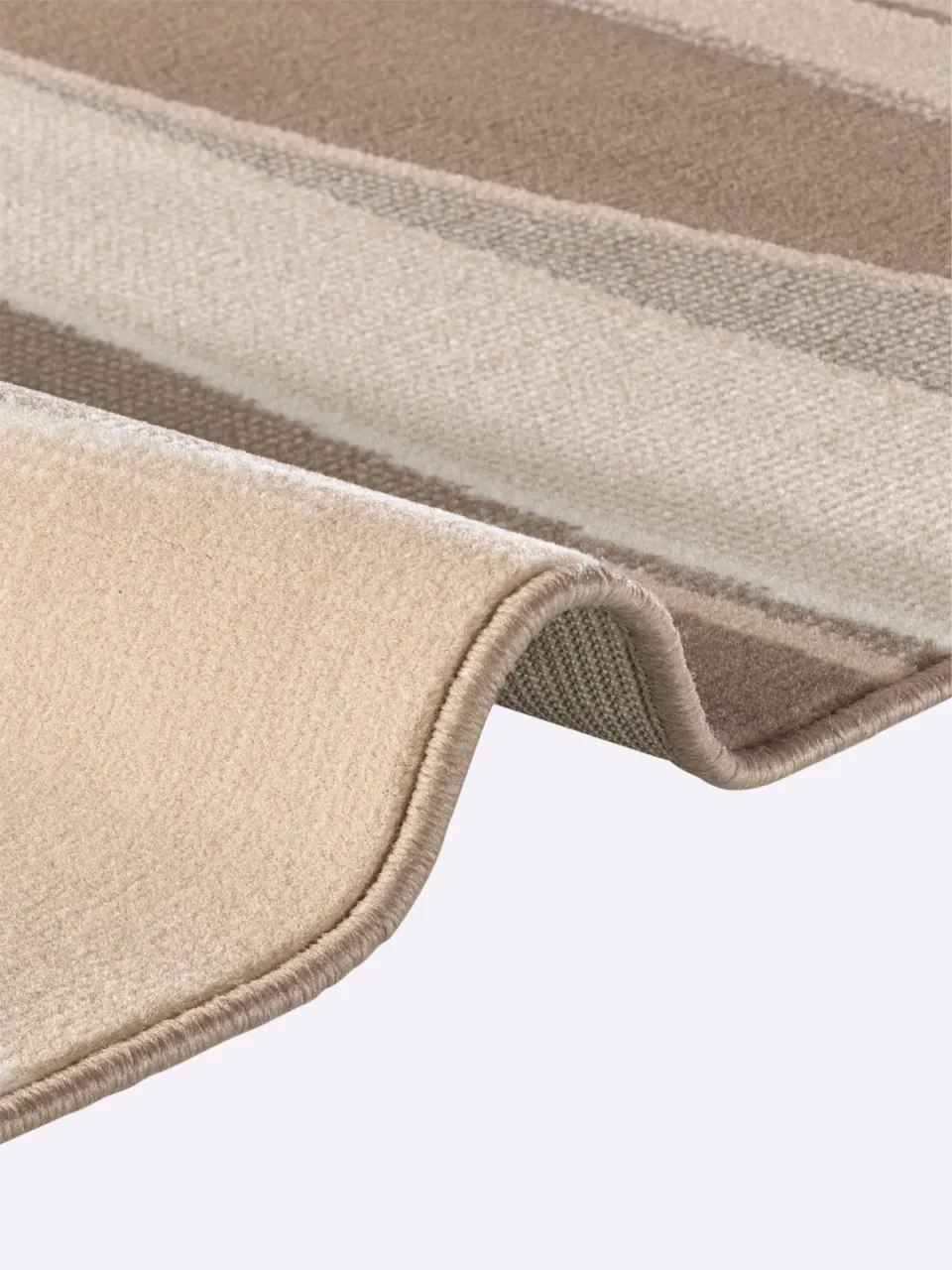vloerkleed beige golfdessin, foto 3