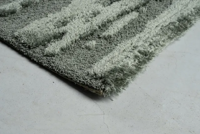 Tapis Home Tapison Home Osaka 013.0025.4373 Vloerkleed - Groen - Rechthoekig - Polyester - Eetkamer, Woonkamer, Slaapkamer - Abstract - Modern