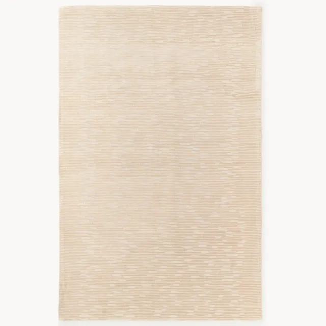 Westwing Collection Handgeweven lyocell vloerkleed Oriana Wit