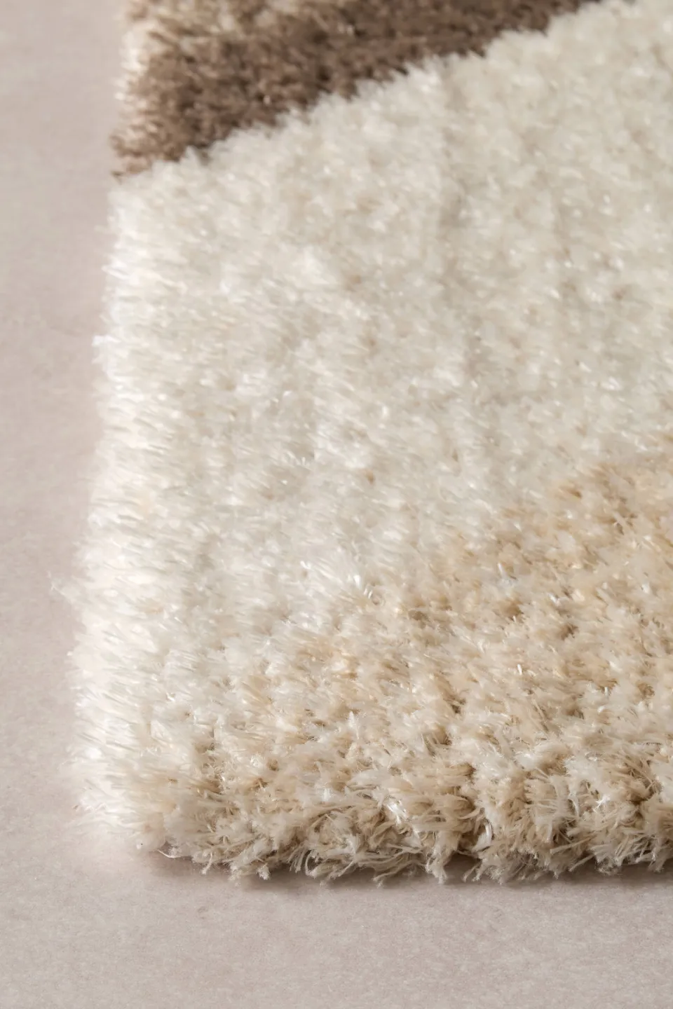 NOUS Living vloerkleed crème-bruin, foto 5