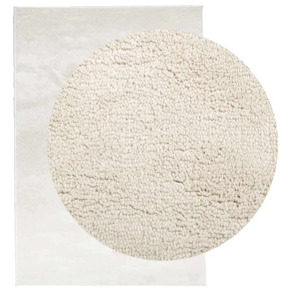 vidaXL Vloerkleed OVIEDO laagpolig 200x280 cm beige, foto 2