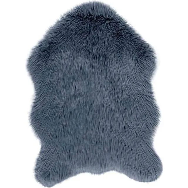 Tiseco Vloerkleed - Fluffy - Blauw BLUE