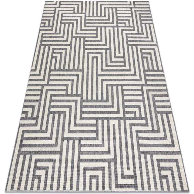 RUGSX Kleden Rugsx Tapijt SPRING 20421332 doolhof, Sisal , lus 120x170 cm Beige