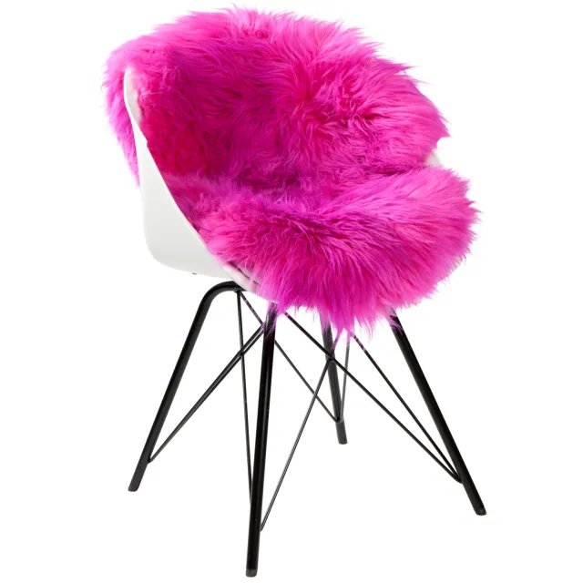 Dyreskinn Schapenvacht - Roze - 100 x 65 cm