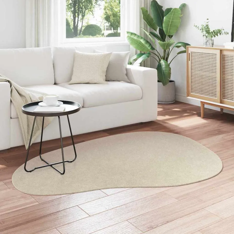 vidaXL Tapijt HUARTE Beige 120 x 170 cm Polyester, foto 3