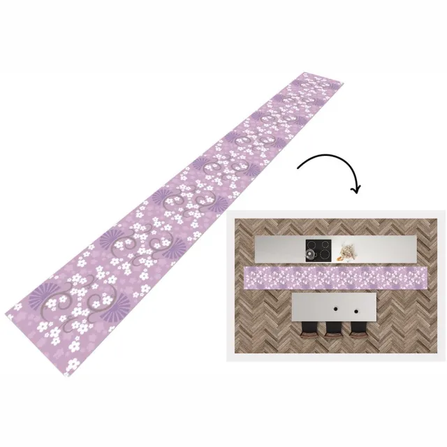 KitchenYeah Keukenloper - Keukenmat - Bloemen - Patronen - Sakura - Keuken vloerkleed Multicolor