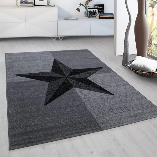 Ayyildiz / Carpetwinkel.nl Vloerkleed - Star - Rechthoek - Grijs