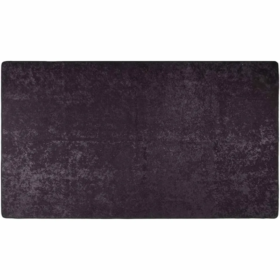vidaXL Vloerkleed wasbaar 190x300 cm antracietkleurig, foto 3