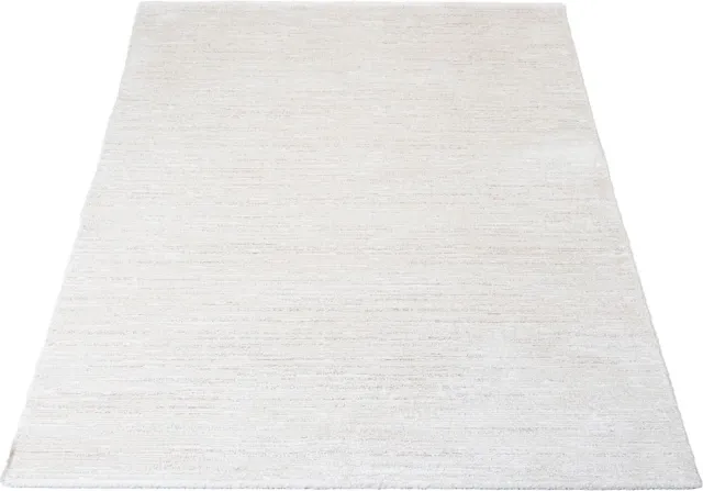 Veer Carpets Vloerkleed Nina 1601 Crème - 140 x 200 cm - Laagpolig Design Vloerkleed in Scandinavische / Japandi Stijl