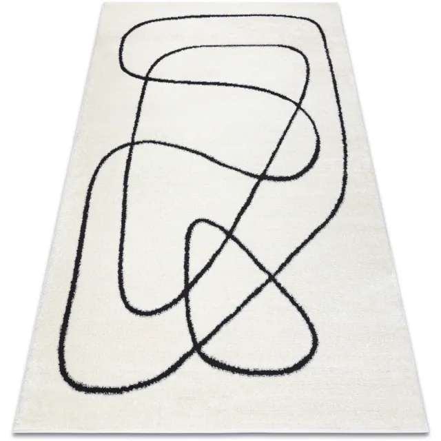 RUGSX Kleden Rugsx Tapijt modern MODE 8377 abstractie creme Beige