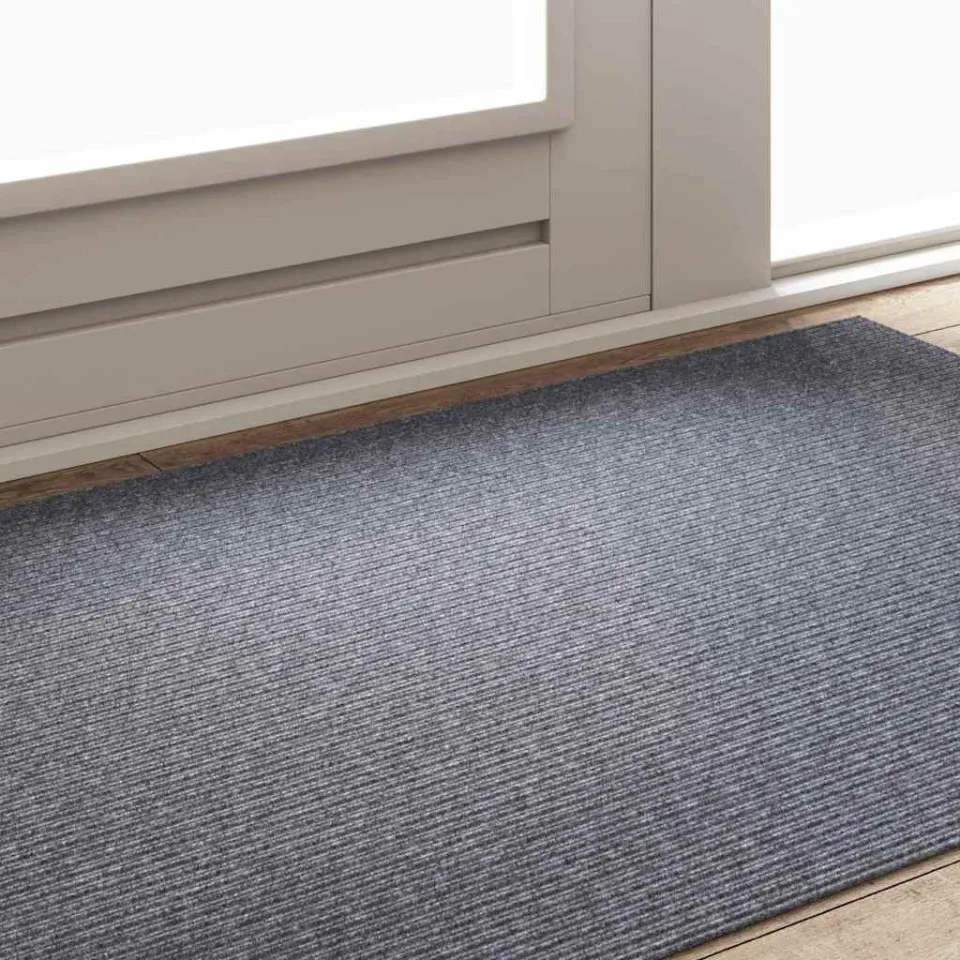 vidaXL Tapijt Loper Lichtgrijs 100 x 150 cm Stof, foto 4