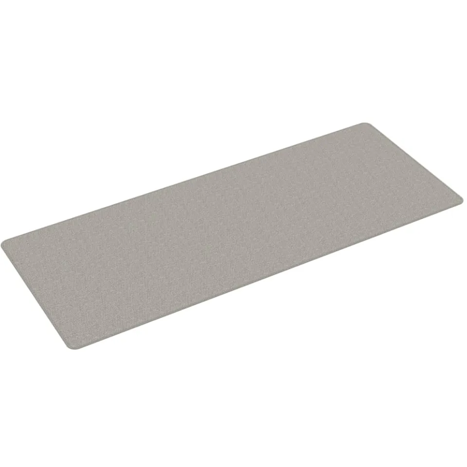 vidaXL Tapijtloper 80x200 cm sisal-look platina taupe, foto 3