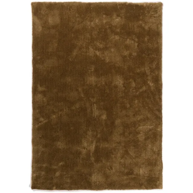 DÉJA Living Vloerkleed 80x150cm - Laagpolig Mosgroen Stof - Civar
