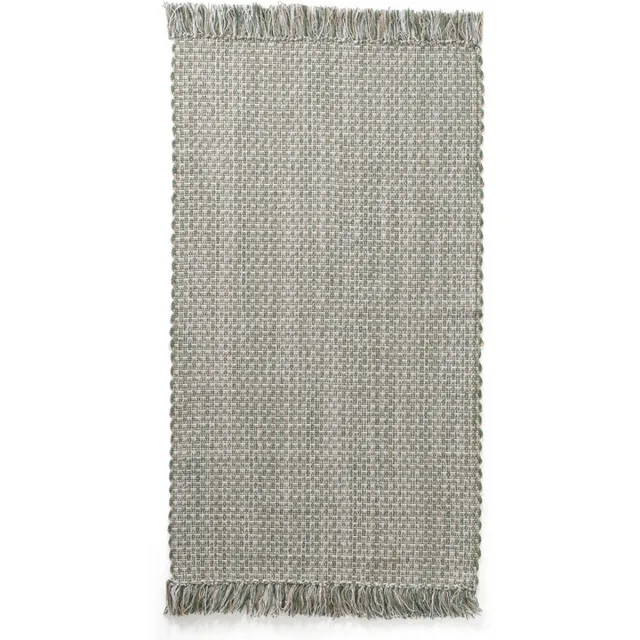 Kids Concept Kid's Concept Tapijt 70 cm x 140 cm Cotton Jute Groen