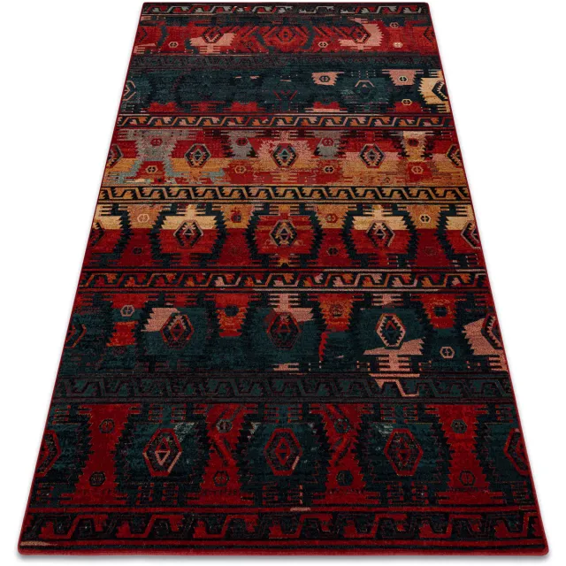 RUGSX Kleden Rugsx Tapijt OMEGA TAPAS etno, donkerblauw