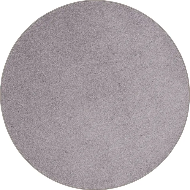 Snapstyle Vloerkleed Trend Velours Joy Rond Grijs