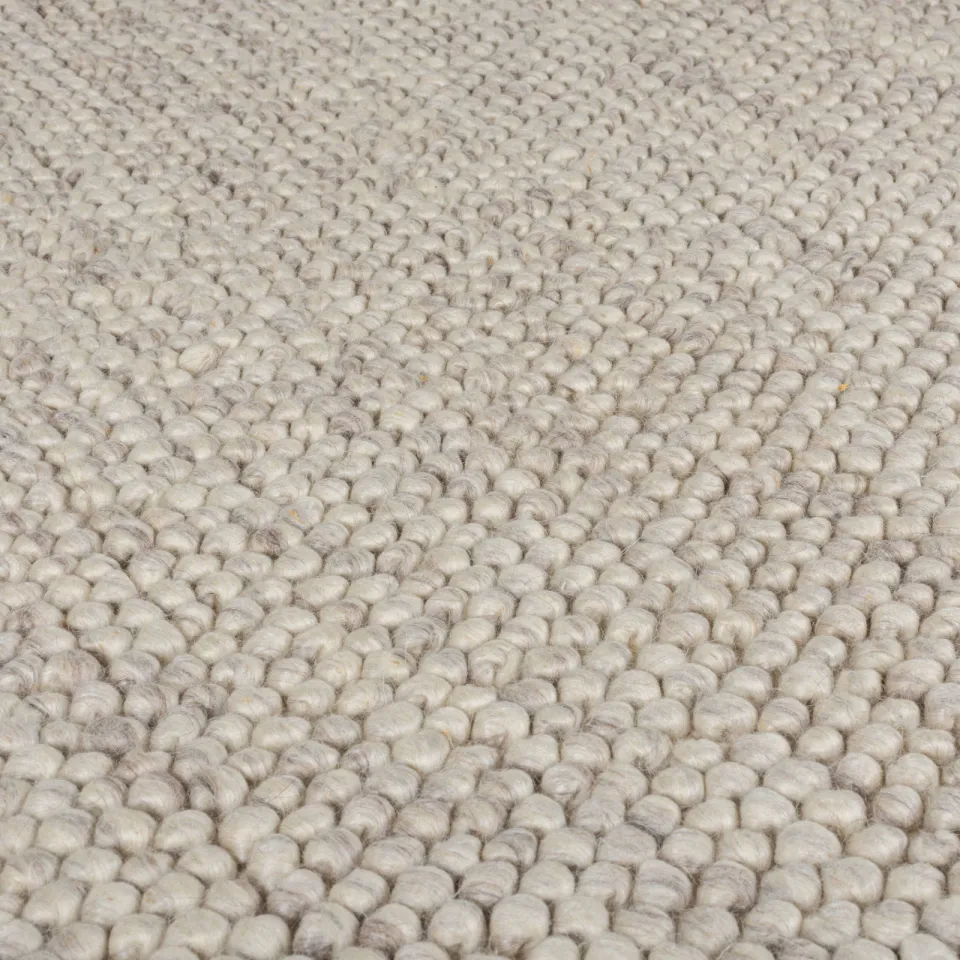 Flair Rugs Minerals wollen vloerkleed beige, foto 4
