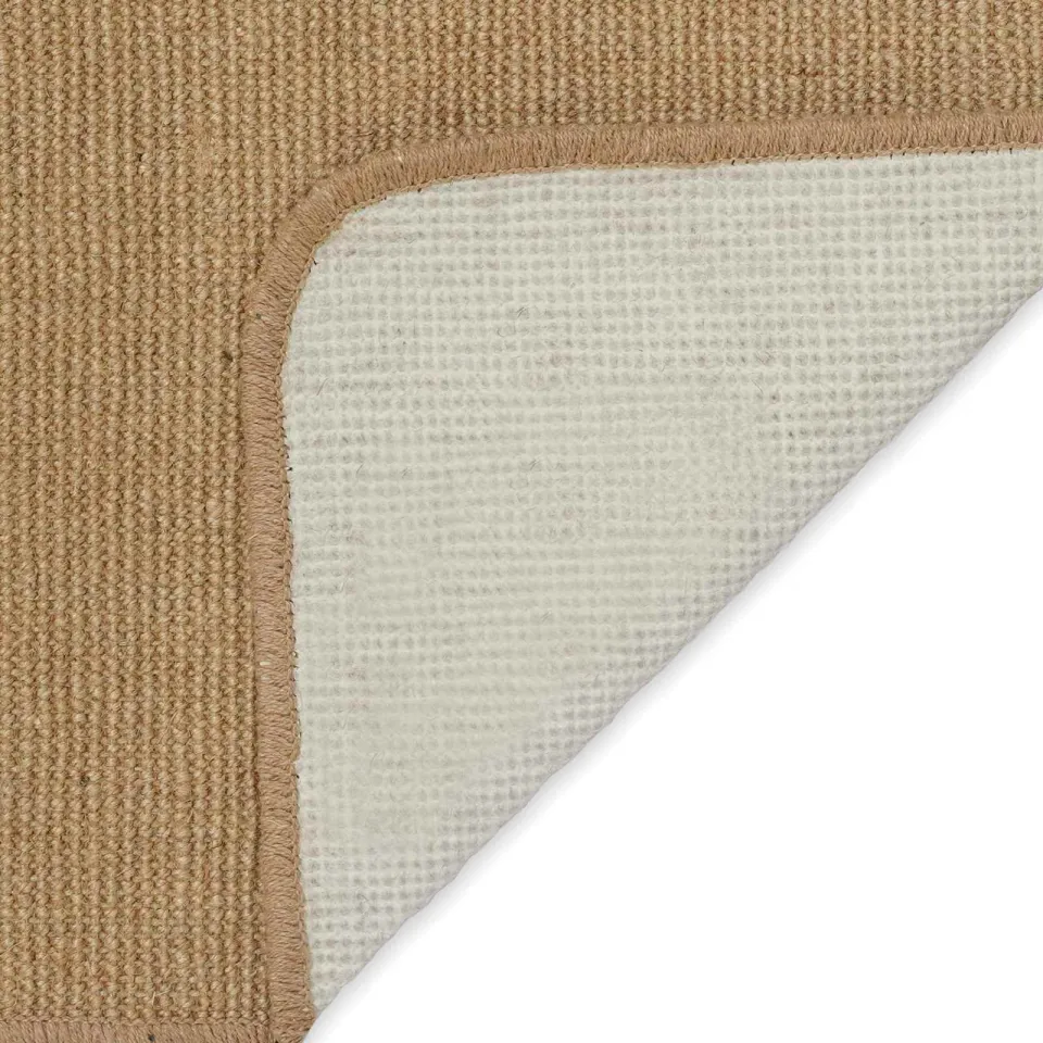 vidaXL Gebied Tapijt Licht Bruin 160 x 160 cm Jute, foto 4
