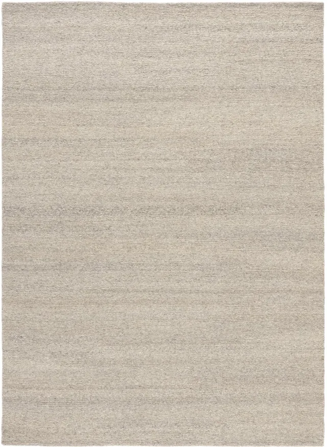 Lino Sera Taupe Sumack Tapijt 250x350cm - 100% Handgesponnen Wol - Authentiek Vlakgeweven Vloerkleed – Natuurlijke Taupekleur – Laagpolig Luxe Tapijt voor Woonkamer, Eetkamer of Slaapkamer