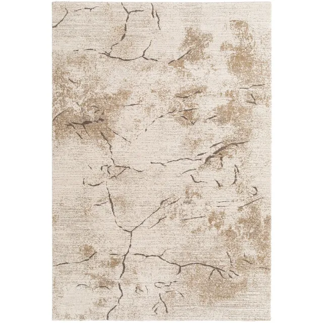 AFK Living Zacht design tapijt CRACKLE beige