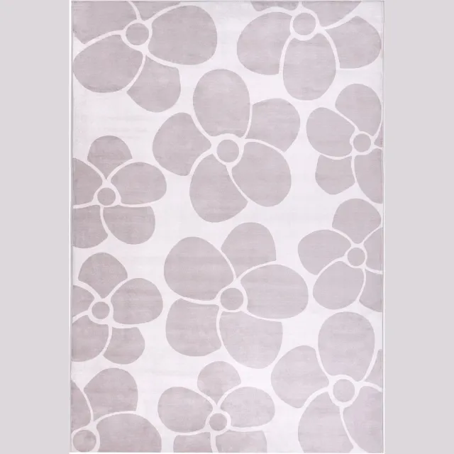 Beliani AKYAKA - Vloerkleed - Beige - Stof