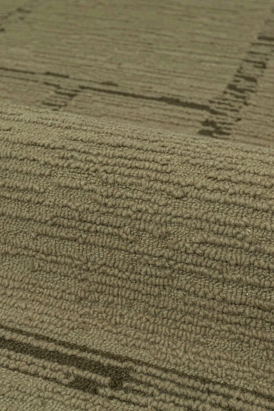 Flair Rugs Harris Modula wollen loper groen, foto 4