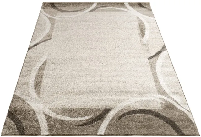 Paco Home vloerkleed zwartbruin 80x150 cm