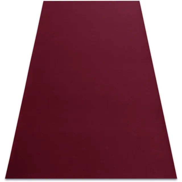 RUGSX Kleden Rugsx Tapijt met rubber bekleed RUMBA 1375 éénkleurig 200x500 cm Bordeau