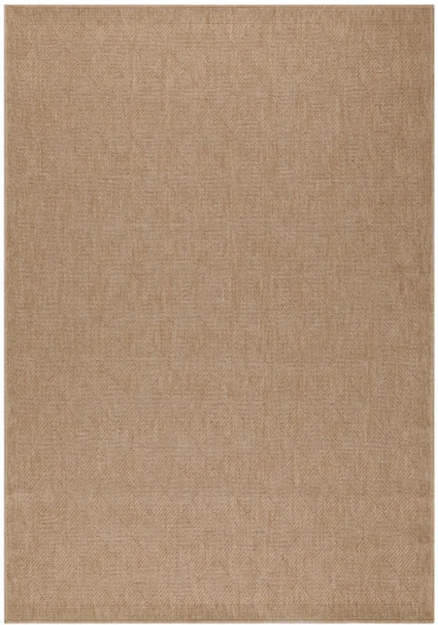 Ayyildiz Vloerkleed Dhaka – Beige – Laagpolig met Levendig Design – Voor Binnen en Buiten – 120x170 cm