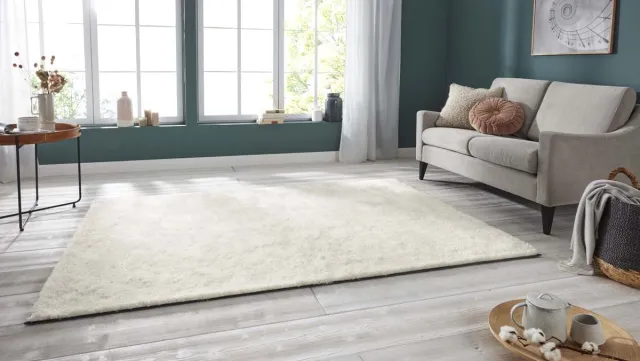 TrueWeave Handgetuft hoogpolig vloerkleed Supersoft - crème