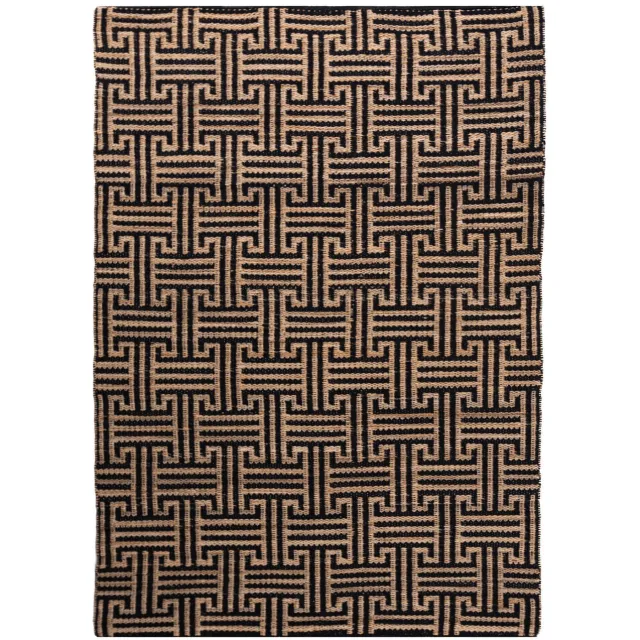 Flair Rugs Meander jute geometrisch vloerkleed naturel