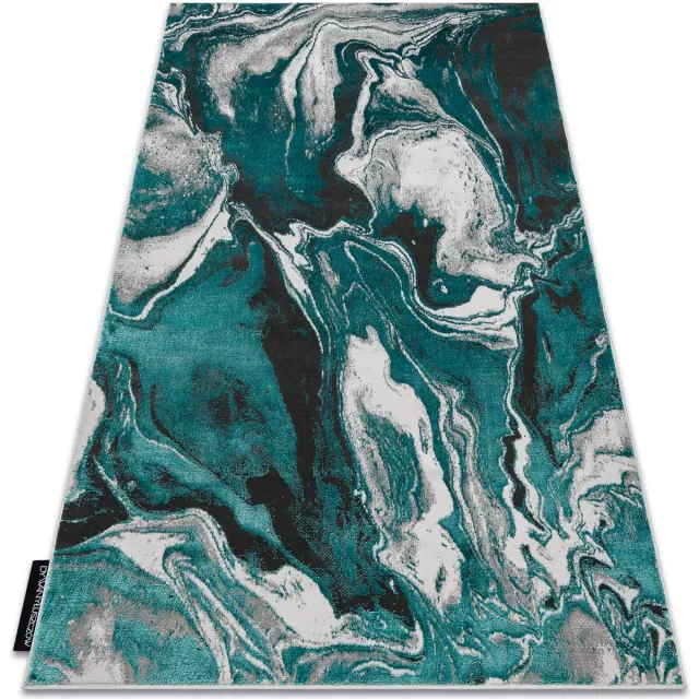 RUGSX Kleden Rugsx Modern DELUXE tapijt 622 Abstractie - structuurgro Groen