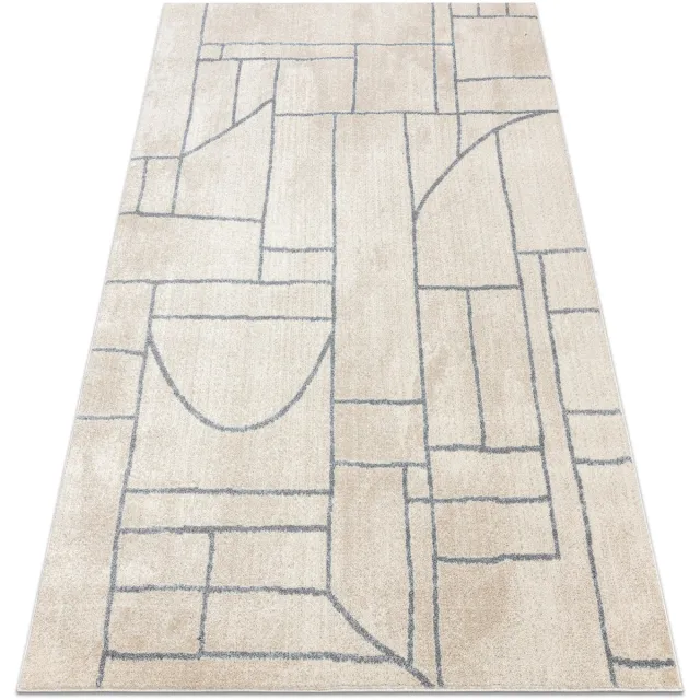 RUGSX Kleden Rugsx Tapijt FUSION 0806 crème / grijskleuring Beige