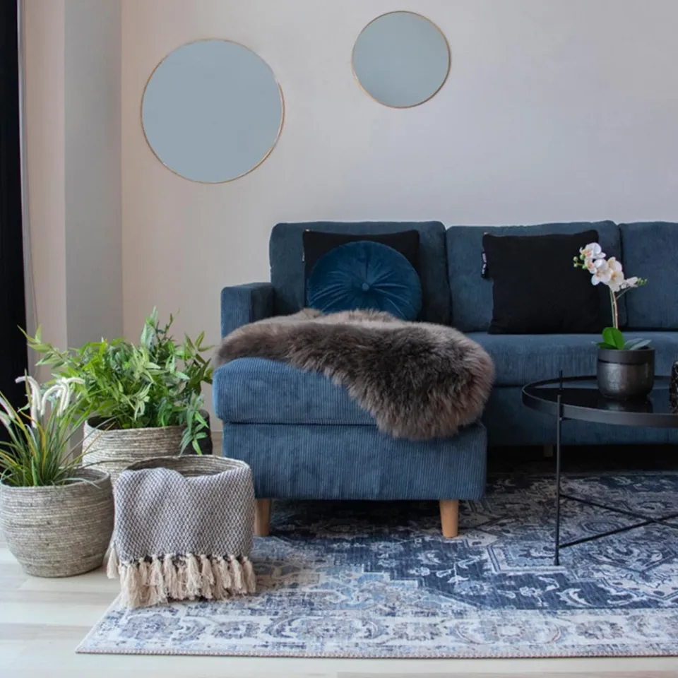 Artichok Valerie vloerkleed blauw - 230 x 160 cm, foto 2