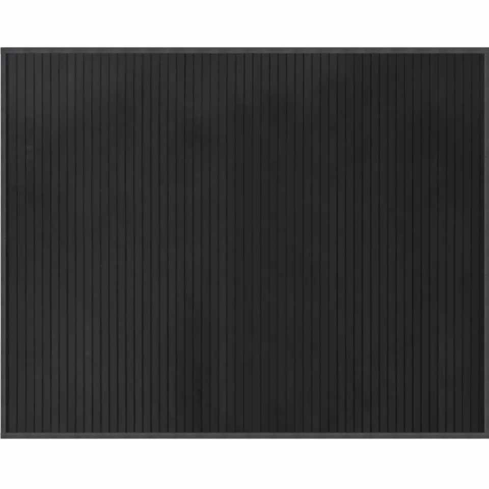 vidaXL Vloerkleed rechthoekig 80x100 cm bamboe grijs, foto 3