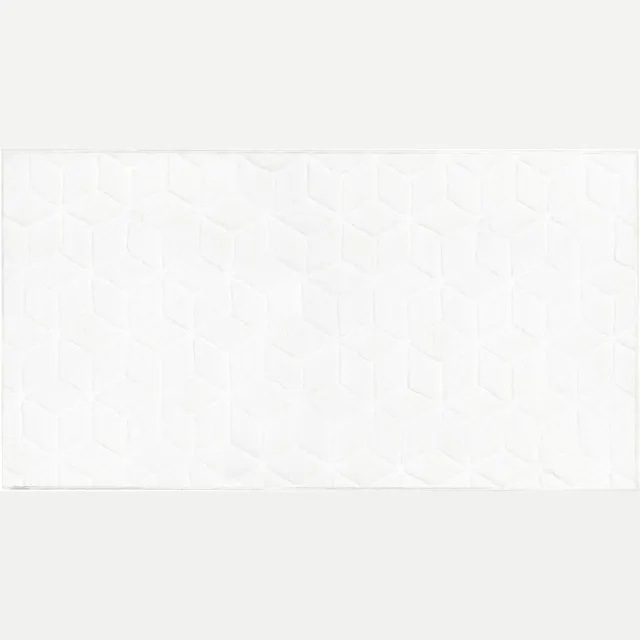 Beliani THATTA - Shaggy vloerkleed - Wit - 80 x 150 cm - Polyester