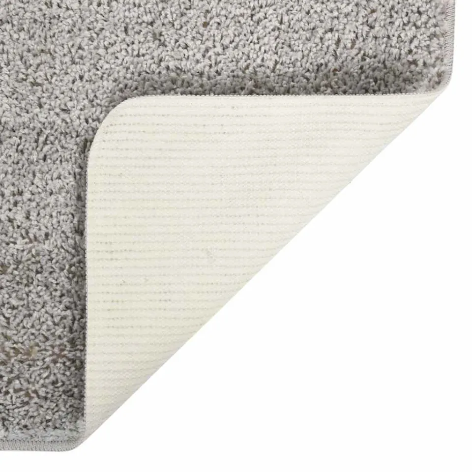 vidaXL Vloerkleed shaggy anti-slip 200x290 cm lichtgrijs grijs, foto 3