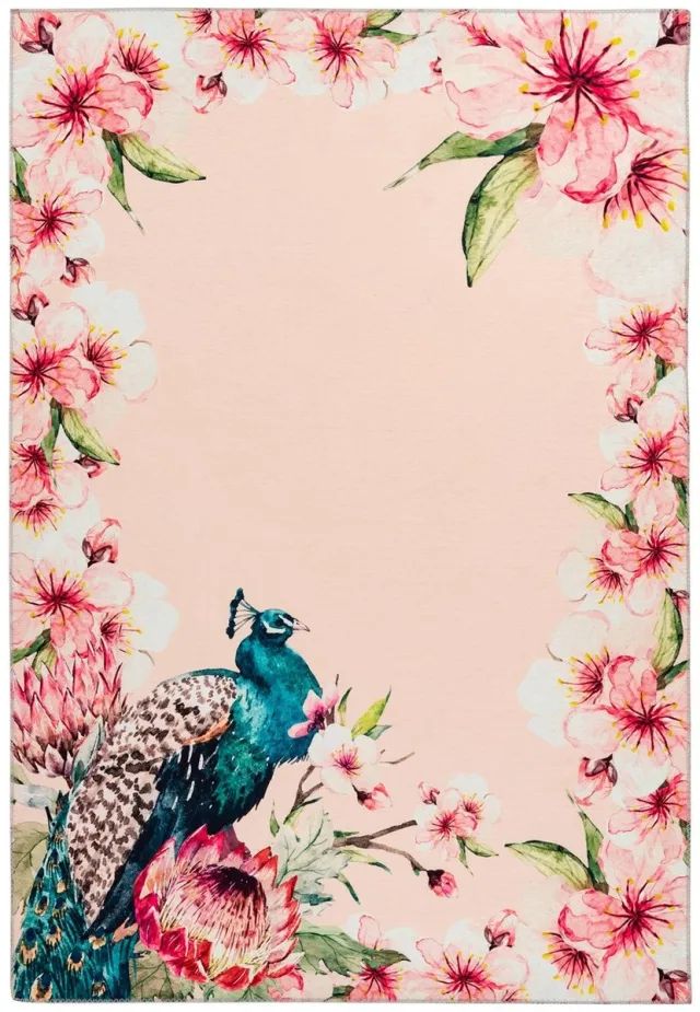 Dutch XXL Laagpolig Vloerkleed | Tapijt | Blossom | Bloemen | Multikleur | 80x150 cm